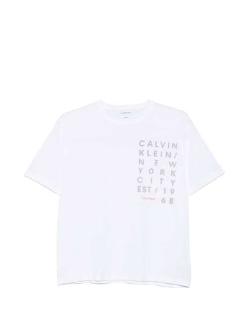 T-shirt bambino Calvin Klein bianca Calvin Klein Kids | LVCKSJA02BYAF
